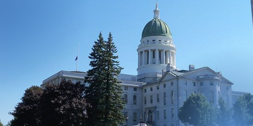 Image of the Maine State House in Augusta