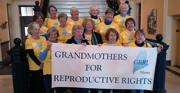 We proudly presented the Sherry and David Huber Award to Grandmothers for Reproductive Rights (GRR!).